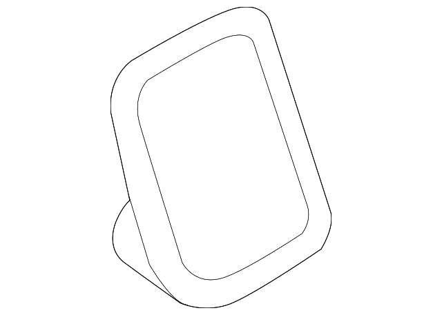 87890-A9000 Деталь QUARTER GLASS HOOK, RIGHT