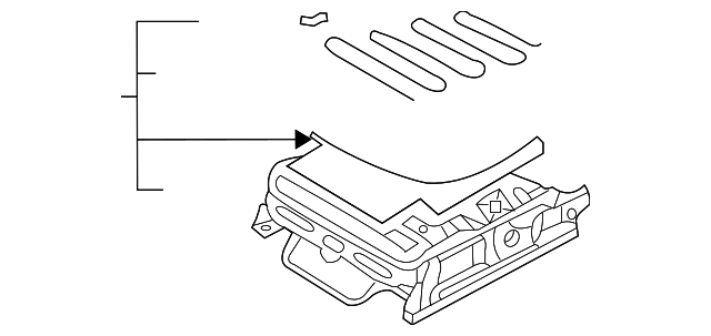 88200-4D322AGV Деталь SEAT CUSHION