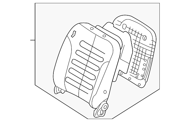 88400-4D312AGU Деталь SEAT BACK ASSY