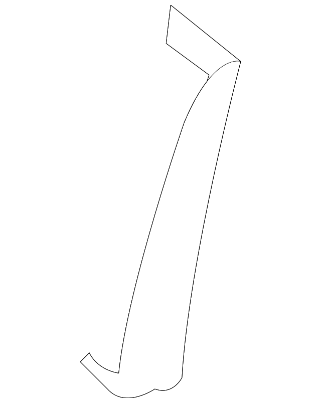 88390-4D040CS8 Деталь MAP POCKET