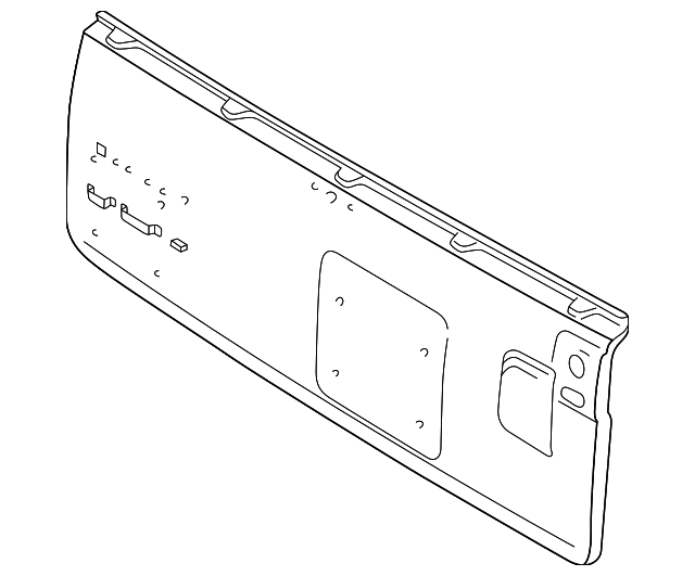 6770068810 Деталь DOOR SHELL