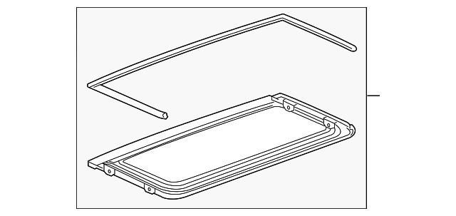 22885807 Деталь FRONT GLASS