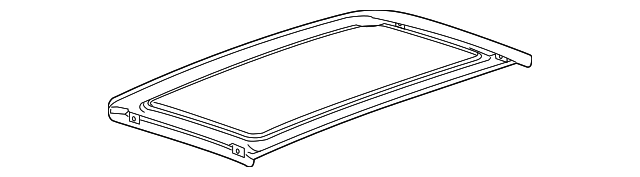 23450081 Деталь REAR GLASS