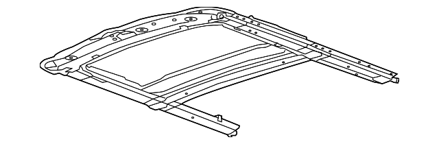 95392258 Деталь SUNROOF FRAME