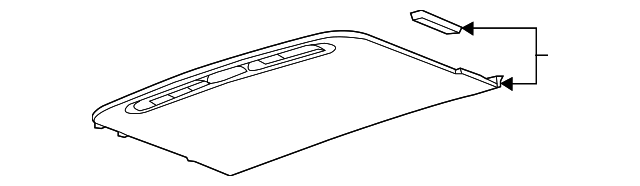 95915147 Деталь SUNSHADE