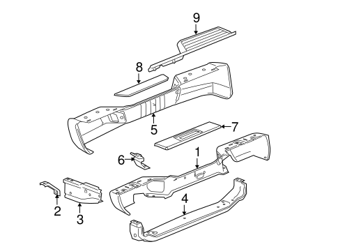 Colorado BUMPER & COMPONENTS - REAR 2