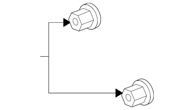 12550090 MOUNT BRACKET SPACER