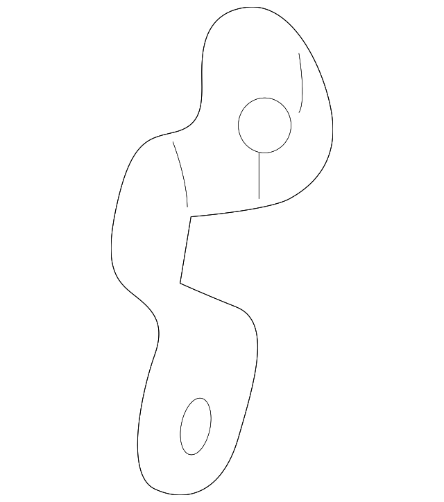 B25D70260B Деталь MOUNT BRACKET, RIGHT