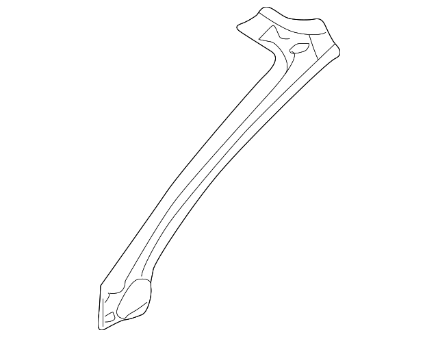 B25D-70-241A Деталь INNER PILLAR, RIGHT