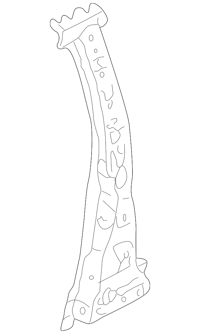 B25D7036ZC Деталь REINFORCEMENT, RIGHT