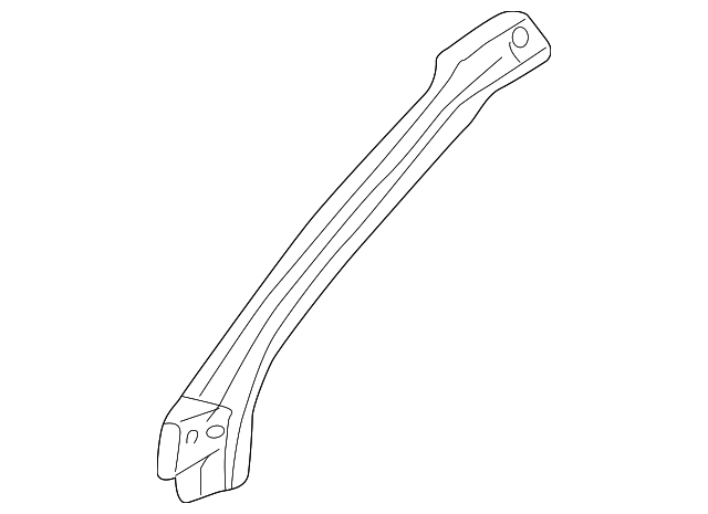 B25D71242 Деталь PILLAR REINF, LEFT