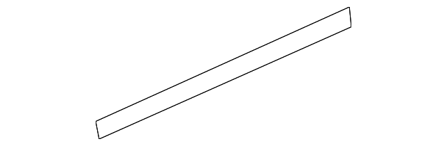 86382-2E000 Деталь BLACK OUT TAPE, LEFT