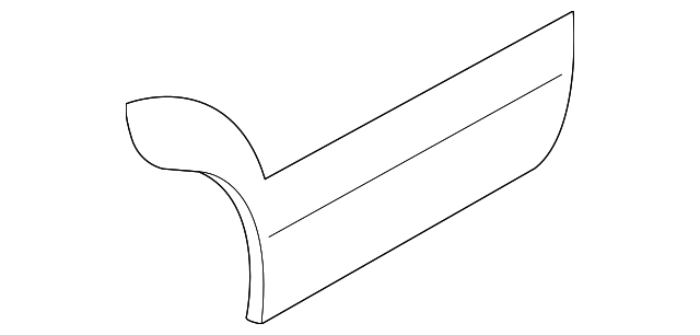 87733-2E000 Деталь CLADDING, LEFT
