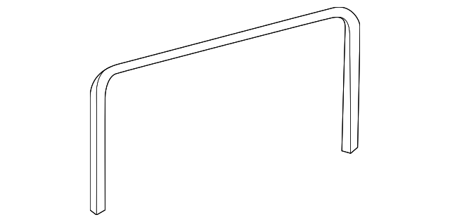 463-735-00-71-7101 Деталь WINDOW TRIM, LEFT