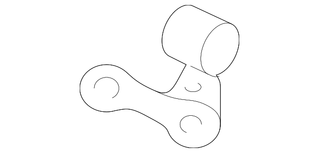 0K32A-18746A Деталь SOLENOID VALVE BRACKET