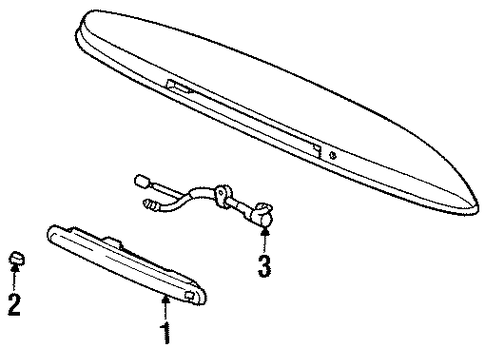 Oasis HIGH MOUNTED STOP LAMP