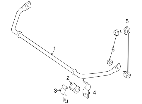 Fortwo STABILIZER BAR & COMPONENTS