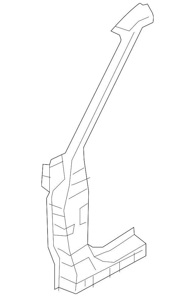 71110-B2A50 Деталь OUTER HINGE PLR, LEFT