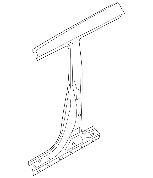 71401-B2B50 Деталь OUTER CENTER PLR, LEFT