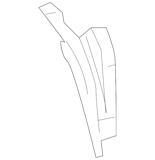 68005124AA Деталь UPPER BRACKET, LEFT