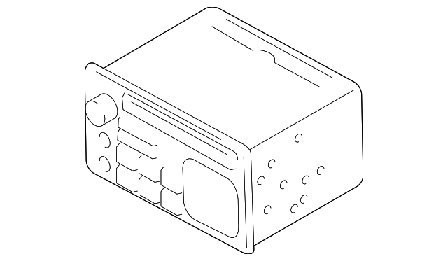 30024332 Деталь RADIO