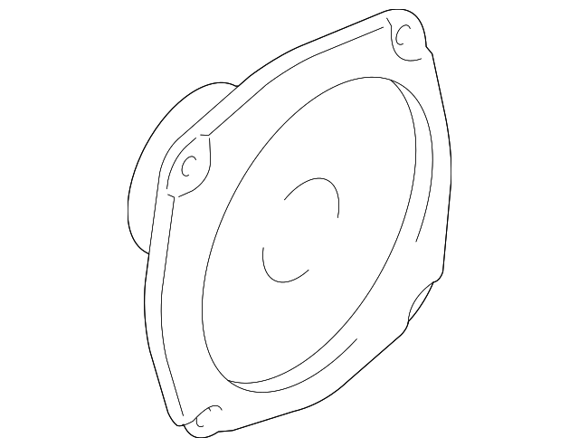 30024015 Деталь SPEAKER, RIGHT