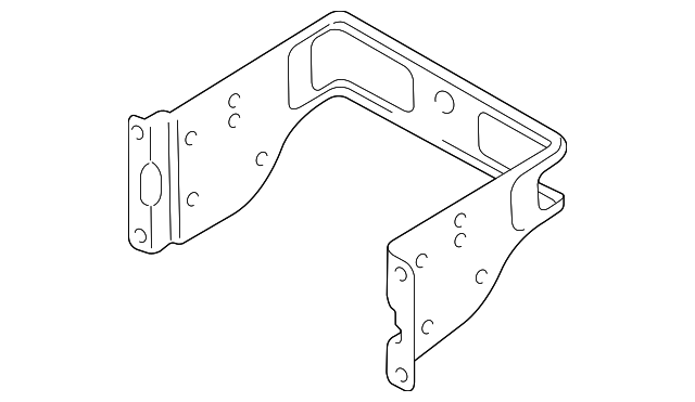 30020907 Деталь RADIO BRACKET