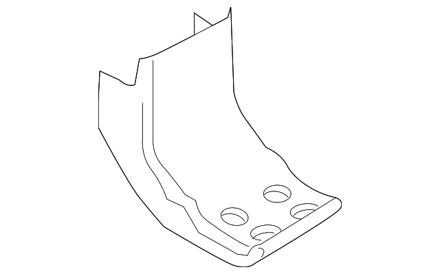 7C3Z-16N470-AC Деталь STEP BAR COVER, LEFT