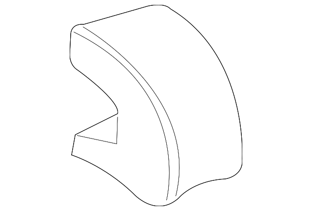 1C0-864-639-A Деталь SOUND ABSORBER, LEFT