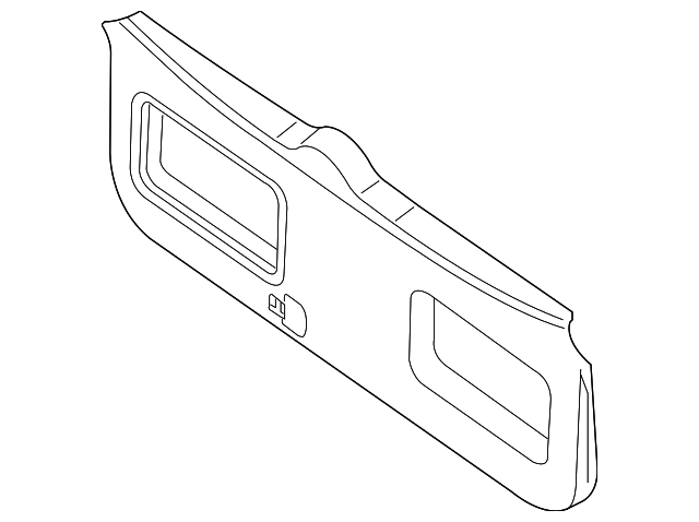 90901-ZS30A Деталь GATE TRIM PANEL
