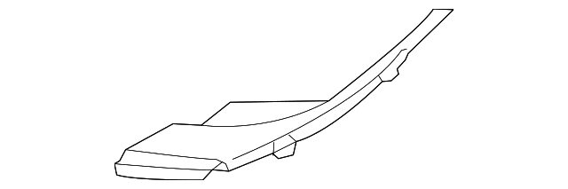 53867-52150 SEAL TO COWL, LEFT