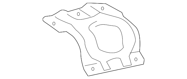 65635-04050 Деталь INNER PANEL, RIGHT