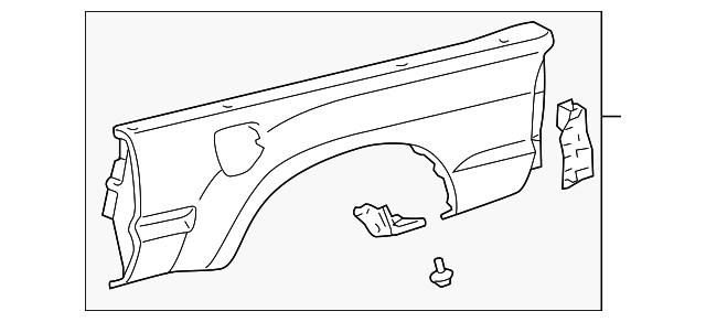 65500-04902 Деталь SIDE PANEL, RIGHT