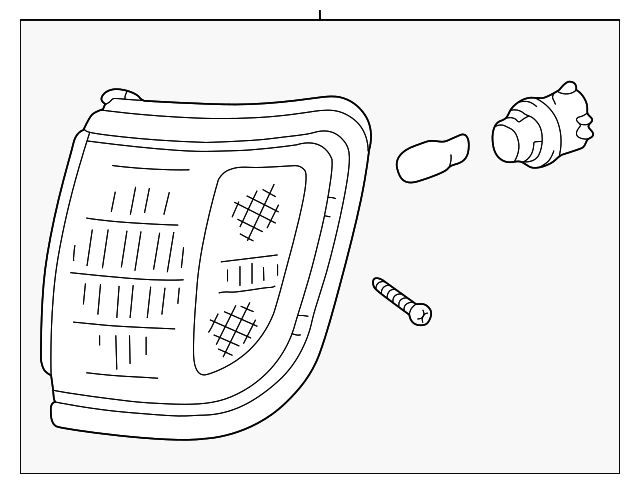 81610-04020 Деталь PARK/MARKER LAMP, RIGHT