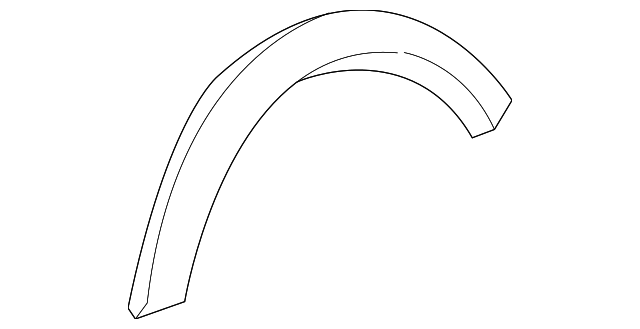7L1Z-7829164-APTM Деталь WHEEL OPNG MLDG, RIGHT