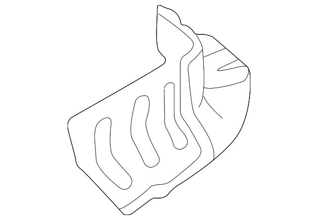 5301B998 Деталь FLOOR EXTN, RIGHT