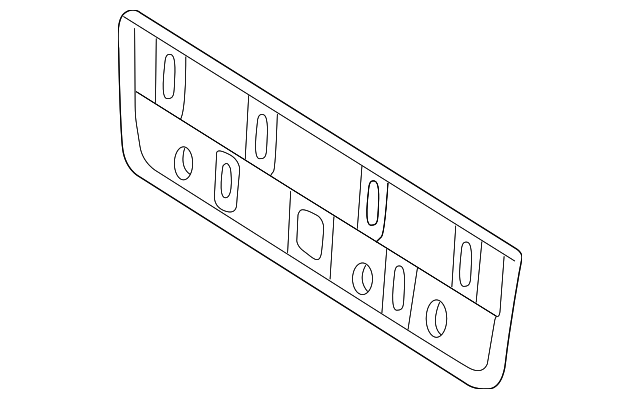 5251A784 Деталь REAR PANEL
