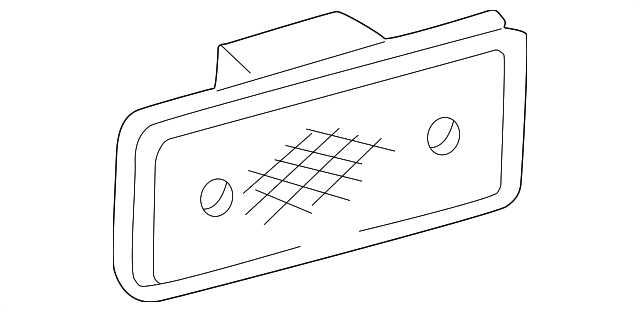463-826-00-41 Деталь SIDE MARKER LAMP, LEFT