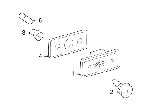 G500 BULBS - CHASSIS