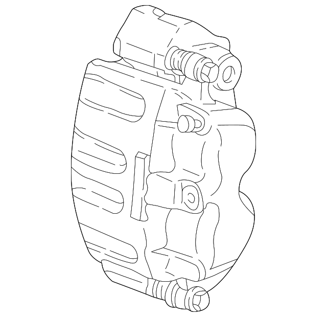 XL3Z2078CA Деталь BRAKE HOSE, LEFT