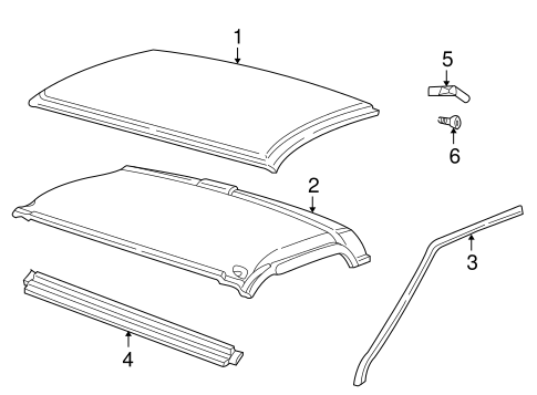 C2500 ROOF & COMPONENTS