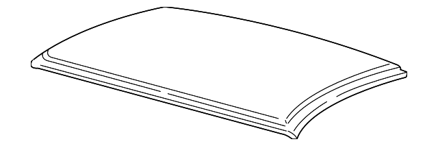 15593005 Деталь ROOF PANEL