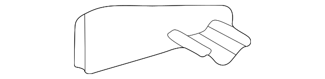 463-490-03-17 Деталь MUFFLER BRACKET, LEFT