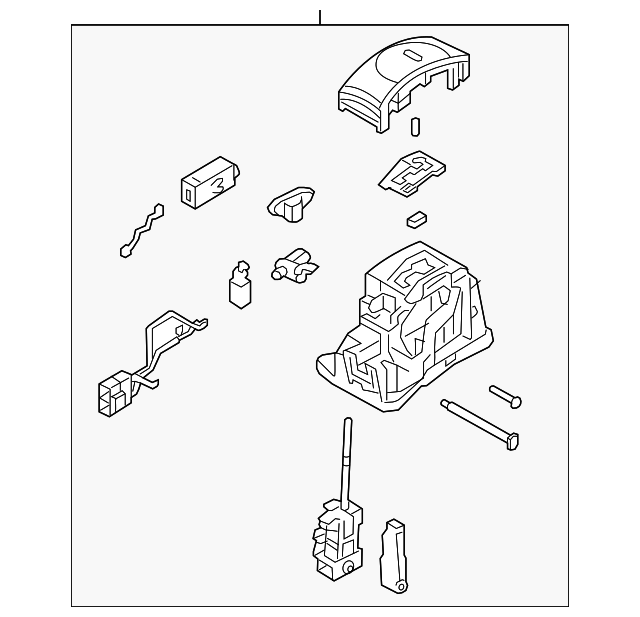 46700-2V210 Деталь SHIFTER ASSY