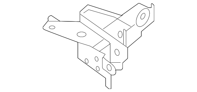 5816082Z00 Деталь LAMP BRACKET, LEFT