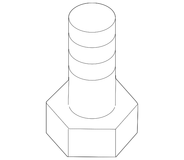5925A82Z20 Деталь SPLASH SHIELD BOLT