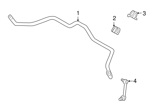 626 STABILIZER BAR & COMPONENTS