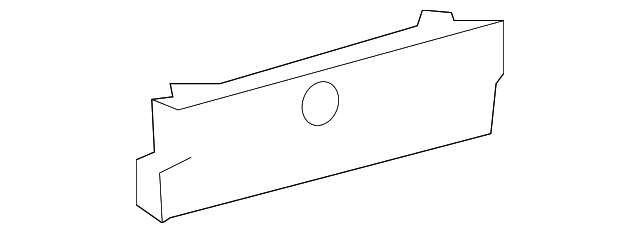 68008334AA Деталь PILLAR REINF, LEFT