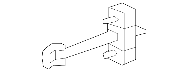 68630-12151 DOOR CHECK, LEFT