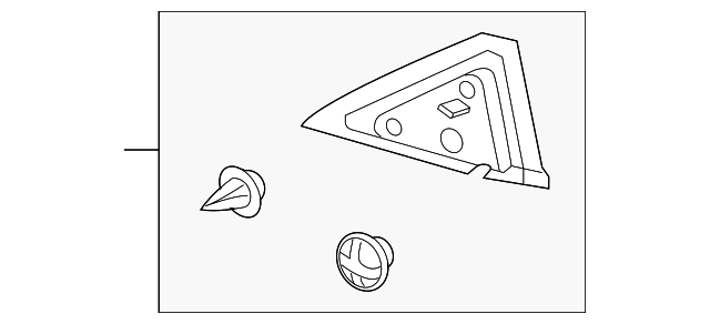C235-69-15YD Деталь PILLAR MOLDING, RIGHT